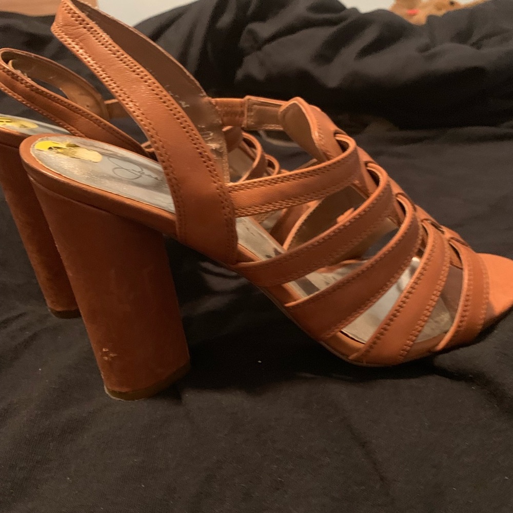 Brown High heel Sandal
